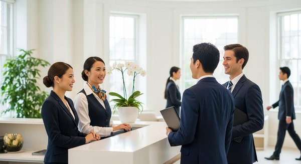 Pourquoi l'accueil des visiteurs en entreprise avec hôtesses et hôtes d'accueil fait-il la différence ?